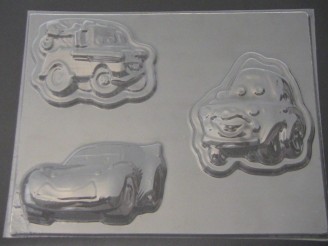 415sp Cars Large Chocolate Candy Mold